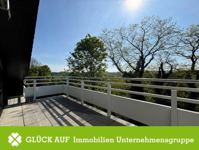 Lichtdurchflutete Dachgeschosswohnung mit Weitblick in Essen-Heisingen!