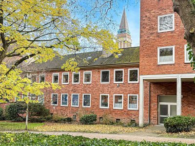 Kiel-City - Studenteneltern aufgepasst - bezugsfreie 1-Zi.-ETW nahe Exerzierplatz und Kleiner Kiel