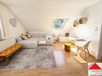 Attraktive 3 Zimmer Dachgeschoss Wohnung mit tollem Ausblick