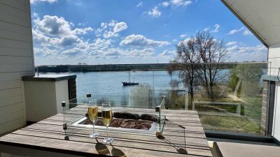Exklusive Maisonette-Wohnung direkt an der Reeser Rheinpromenade!
