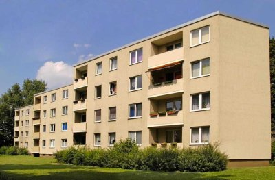 Sofort zu haben  - kleine 3-Zimmerwohnung mit Laminatboden in Krefeld-Benrad