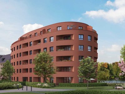 Perfekt zum Leben: 3-Zi.-Wohnung mit West-Loggia und Barrierefreiheit ideal angebunden an der Havel