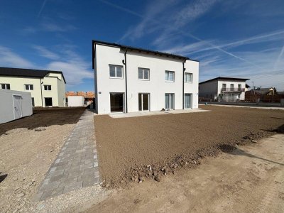 Leistbare Neubau Doppelhäuser 128 m², Kauf ab nur € 1.505,- /Monat, hohe Förderung fix 1,5%/20 J., Galerie, Dachterrasse, Eigengarten, Einzelgarage