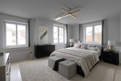 Individuelle 6 Zi. Wohnung mit Fußbodenheizung, PKW Stellplatz, Bäckerei, Friseur, Post