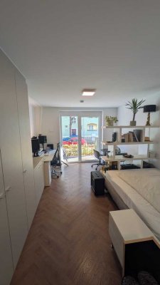 Untermiete Jan-März: Voll ausgestattetes 1-Raum-Apartment am Ring | Mit Anmeldung