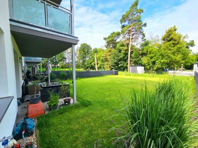 3-Zimmer-Terrassenwohnung mit 196 m² eigenem Garten
