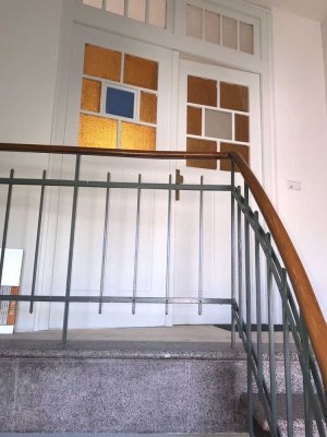 Ruhige 4-Zimmerwohnung über 2 Etagen mit Blick auf die Dächer von Handschuhsheim