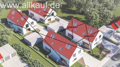 3 von 4 verkauft! Nutzen Sie die Chance! Neubau DHH inkl. Grundstück in schöner LAGE!