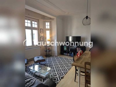 Tauschwohnung: Schöner Altbau mit Gartennutzung in Sachsenhausen