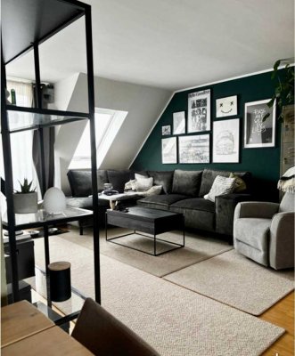 4 Zimmer Maisonette mit Terrasse, Küche und Stellplatz