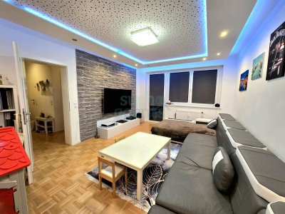 Neuer Preis! Einziehen &amp; genießen – barrierefreie renovierte 3-Zimmer-Wohnung mit Carport &amp; Loggia