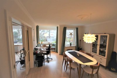 102m² in zentraler Top-Lage - Hochwertige helle 3,5-Zimmer-Wohnung mit Terrasse