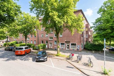 Gut geschnittene 2 Zimmer-Wohnung mit Einzelgarage in Hamburg-Horn