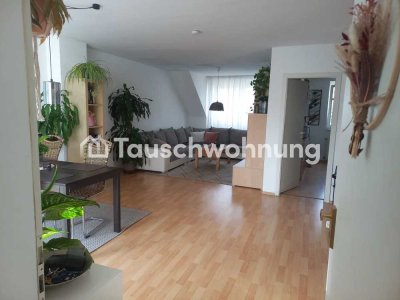 Tauschwohnung: Helle 3-Zi-Wohnung mit Balkon und Stellplatz