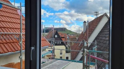 Erstbezug: stilvolle 5-Zimmer-DG-Wohnung mit Küche, gehobener Austattung, Balkon in Großbottwar