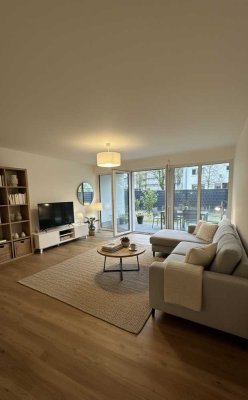 PROVISIONSFREI UND BEZUGSFERTIG | 3-Zimmer-Neubauwohnung mit eigenem Garten und Ankleidezimmer