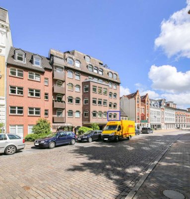 Moderne City-Wohnung mit Dachterrasse, Fahrstuhl und PKW-Stellplatz