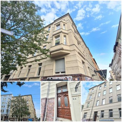 City Appartement mit Parkettfußboden und Einbauküche in top Lage!