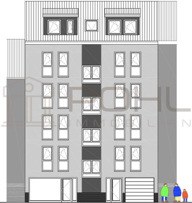 2 -Zimmer im 2.OG-Neubauapartment inklusive Doppelparker!" in MA-Rheinau Fertigstellung 2024