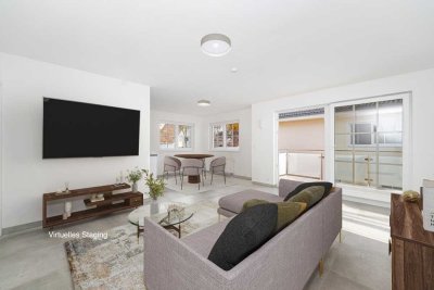 Offen, hell, modern - Exklusive 4-Zimmer-Wohnung in Trudering