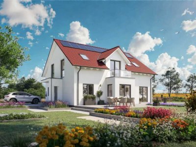 FÜR DIE GROSSE FAMILIE EIN ZWEIFAMILIENHAUS MIT GRUNDSTÜCK.