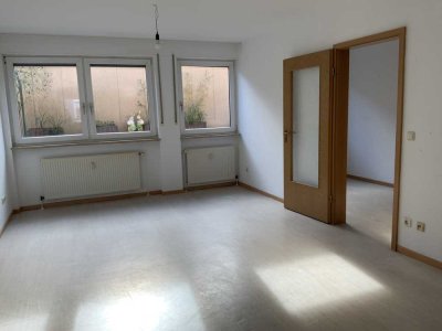 Seniorengerechte 2-Zimmer-Wohnung mit Terrasse – barrierearm - WBS + Mindestalter 60 J. erforderlich