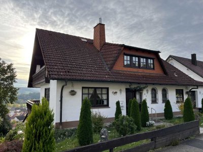 Vermietetes Wohnhaus mit Blick über das Saaletal in ruhiger Wohnlage von Bad Bocklet