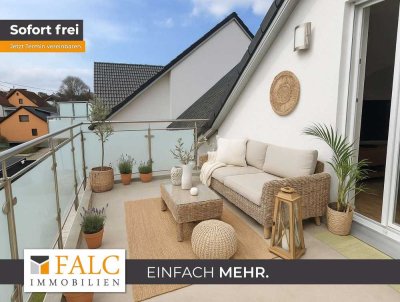Energieeffiziente Dachgeschosswohnung - hell - ruhig - modern!