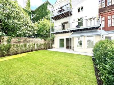 URBANER GARTENTRAUM! Hofseitiger Drei-Zimmer-Erstbezug nächst Schlossquadrat mit Terrasse und Eigengarten