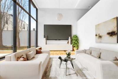 Spektakuäre Dachterrassen-Wohnung/Penthouse/Villa in absolut ruhiger Lage im Westen!