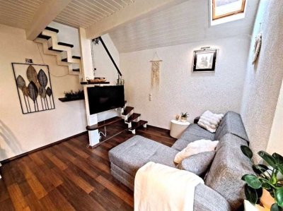 Kleine 2 Zimmer Maisonettewohnung in Neulußheim.