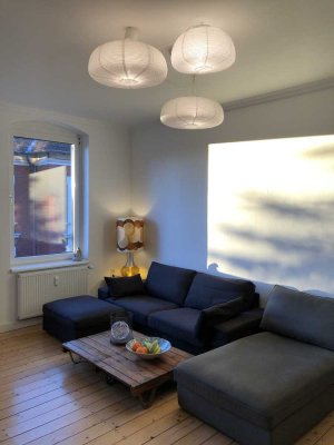 Teilmöblierte, sanierte, helle 3,5 Zi  Gründerzeitwohnung im östlichen