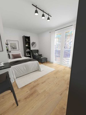 Kompaktes Design-Apartment – möbliert, ausgestattet & bezugsbereit ab 01.09.2025 Apartment Nr. 5