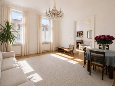 Lichtdurchflutete Altbauwohnung im Herzen des 3. Wiener Gemeindebezirkes