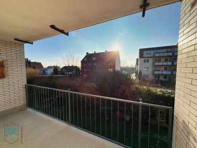 ***renovierte Wohnung mit Balkon, Küche und Stellplatz