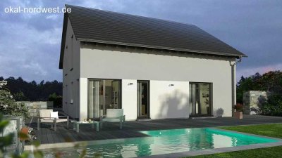Modernes Design, sparen Sie Energie! Zahlreiche Häuser bauen mit OKAL!