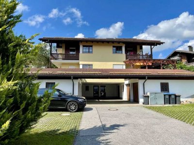 Gepflegte Obergeschoss Wohnung mit traumhaften Blick + Garage  in Bergen
