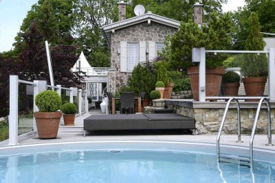La Dolce Vita im Steigerwald – Exklusives Chalet mit Pool und Panoramablick