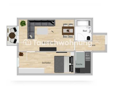 Tauschwohnung: 2 Raum Wohnung in Pieschen