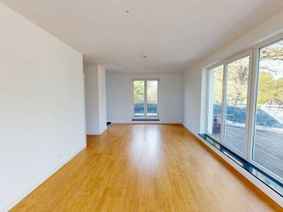 Wunderschöne 2-Zimmer-Dachterrassenwohnung mit Einbauküche