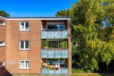 Vermietete ETW in der Westlichen Höhe: 2-Zi., ca. 71 m² Wfl., TG-Stellplatz & sonnige Loggia!