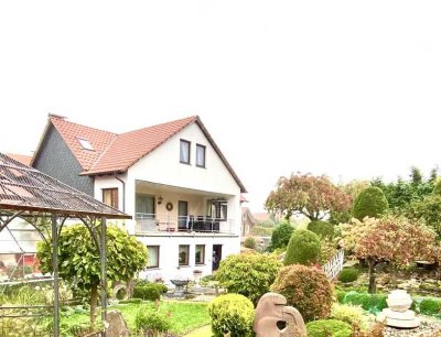 Kernsaniertes Traumhaus im Herzen von Lelm mit Gewerbefläche