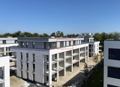 Exklusive, moderne Wohnung mit 3 Zimmern und Dachterrasse in Ottobrunn