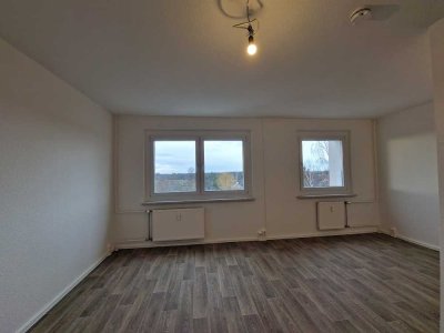 „Ruhe, Raum und Renovierung: 1-Zimmer-Idylle ab 01.09. bezugsbereit.“