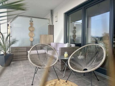 Modern & Hochwertig: Moderne 2-Zi-Neubauwohnung mit großzügiger Terrasse und Einbauküche