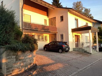 Sonnige Hanglage, Blick in die Allgäuer Alpen