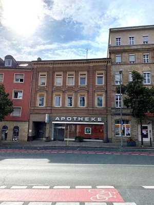 2-Zimmer-Wohnung (ca. 55 m²) in Bayreuth Innenstadt – ideal für WG, direkt gegenüber Hauptbahnhof, e