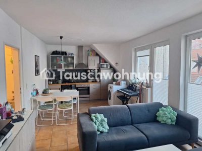 Tauschwohnung: Wohnung in der Innenstadt mit Balkon