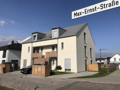 Exklusive Erdgeschosswohnung mit Terrasse und Gartenanteil