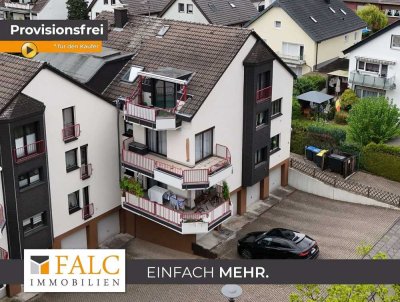 Wohlfühlen auf höchstem Niveau – Dachgeschosswohnung mit Garten in Porz-Grengel